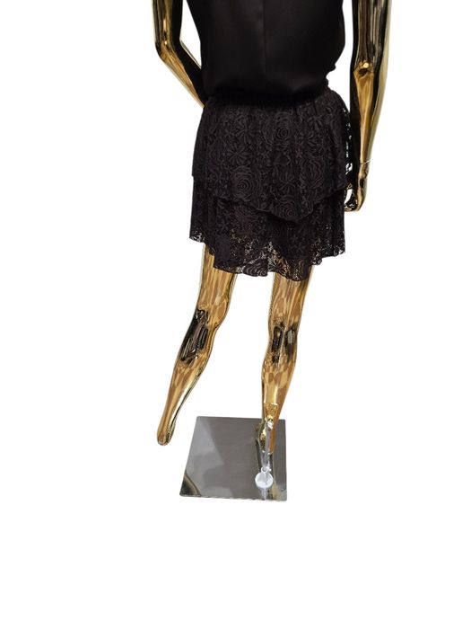 Spódnico-spodenki koronkowe czekoladowe La Milla rozmiar 1