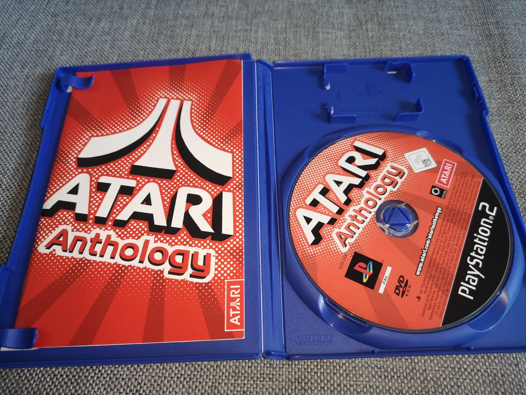 Atari Anthology PS2 gra ANG (85 gier retro) komplet BDB+ (sklep Ursus