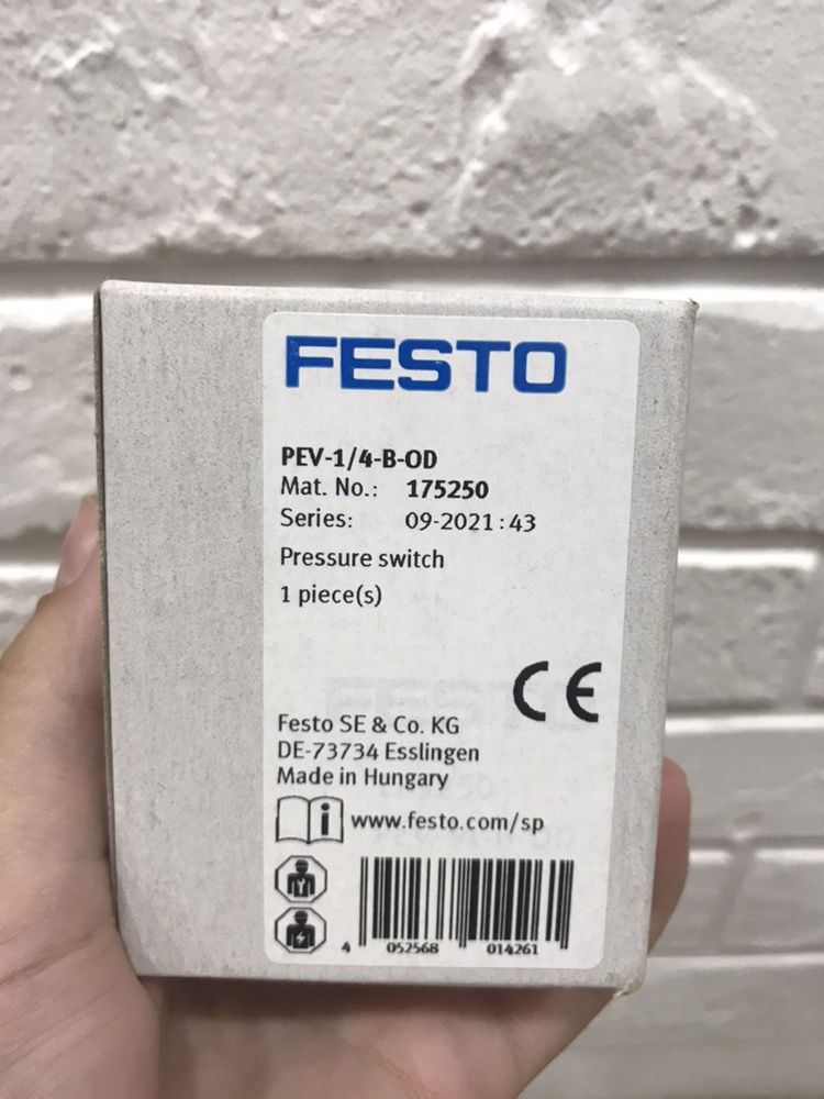 Реле датчика давления Festo PEV-1/4-B-OD