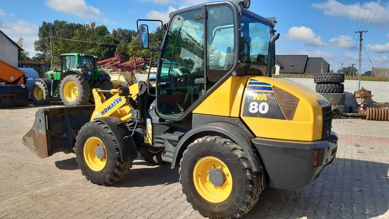 WYNAJEM Ładowarka KOMATSU WA-70/80 Przegubowa JCB Kramer Bydgoszcz