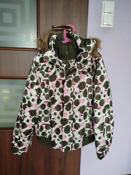 Kurtka narciarska 164 z kapturem Protest