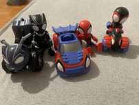 Spidey pojazdy i ludziki