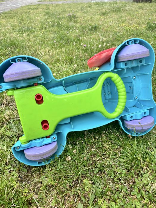 Fisher-Price, chodzik-jeździk-skoczek 3w1, Słonik