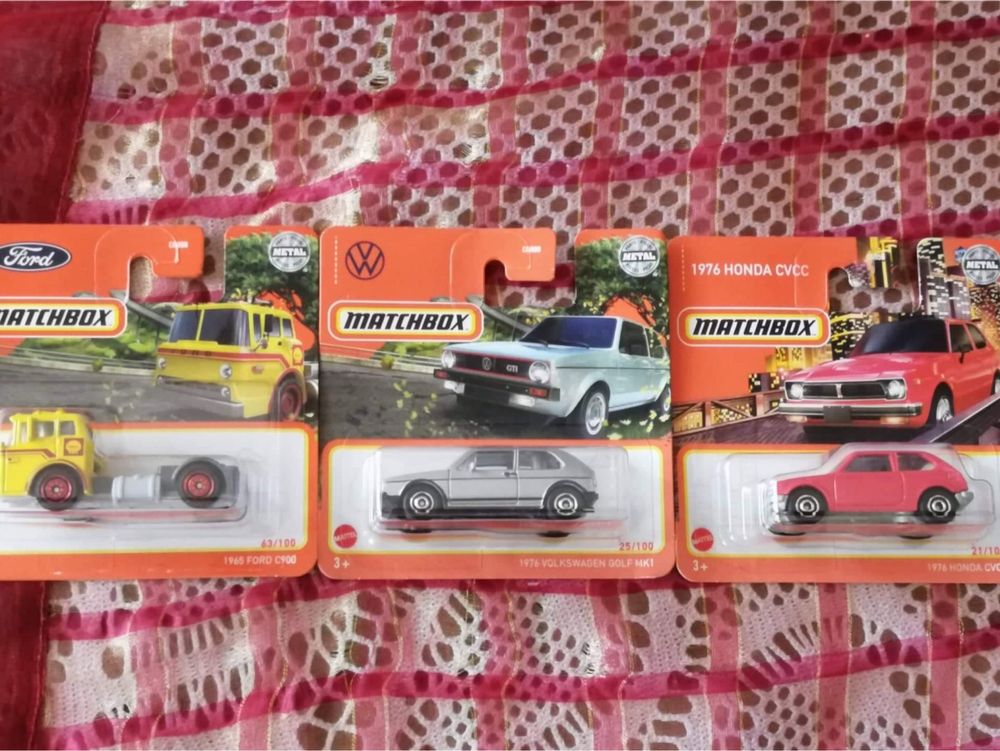 Matchbox varios golf honda opel bmw land rover