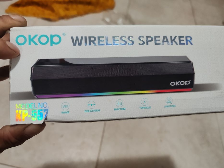 Caixa de som portátil potente