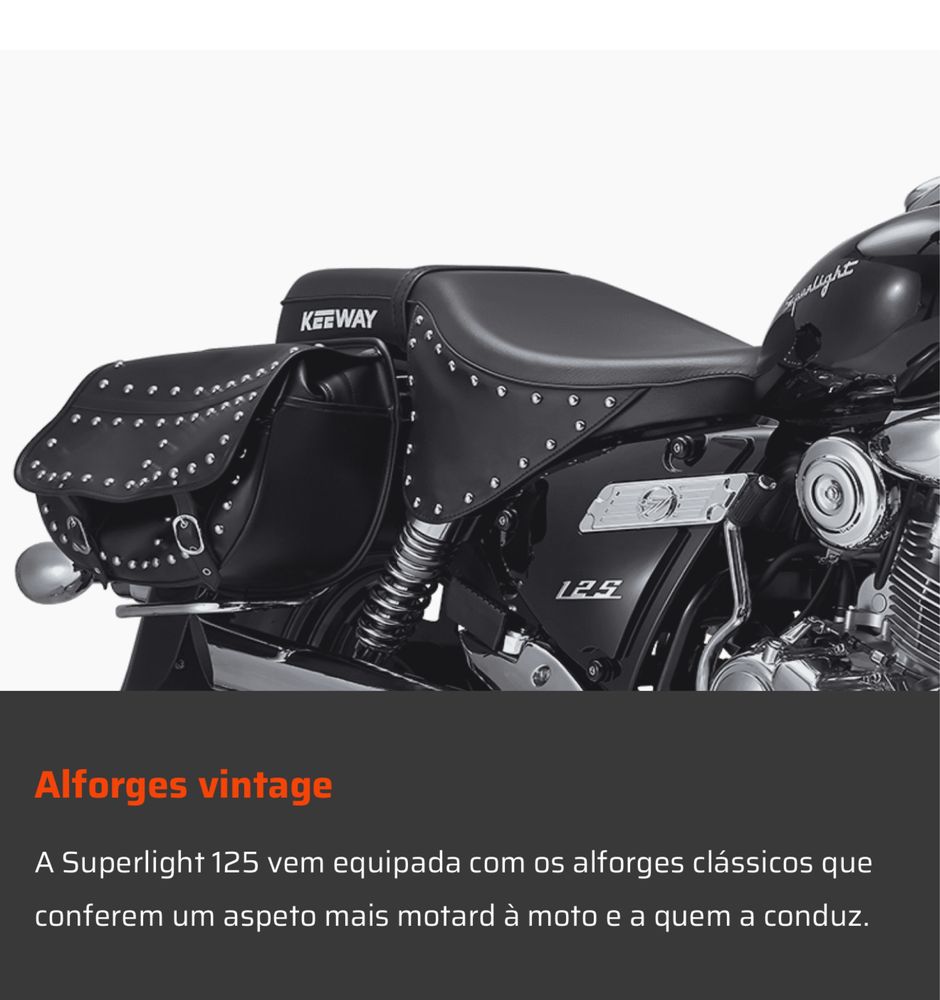 Alforges keeway superlight 125
