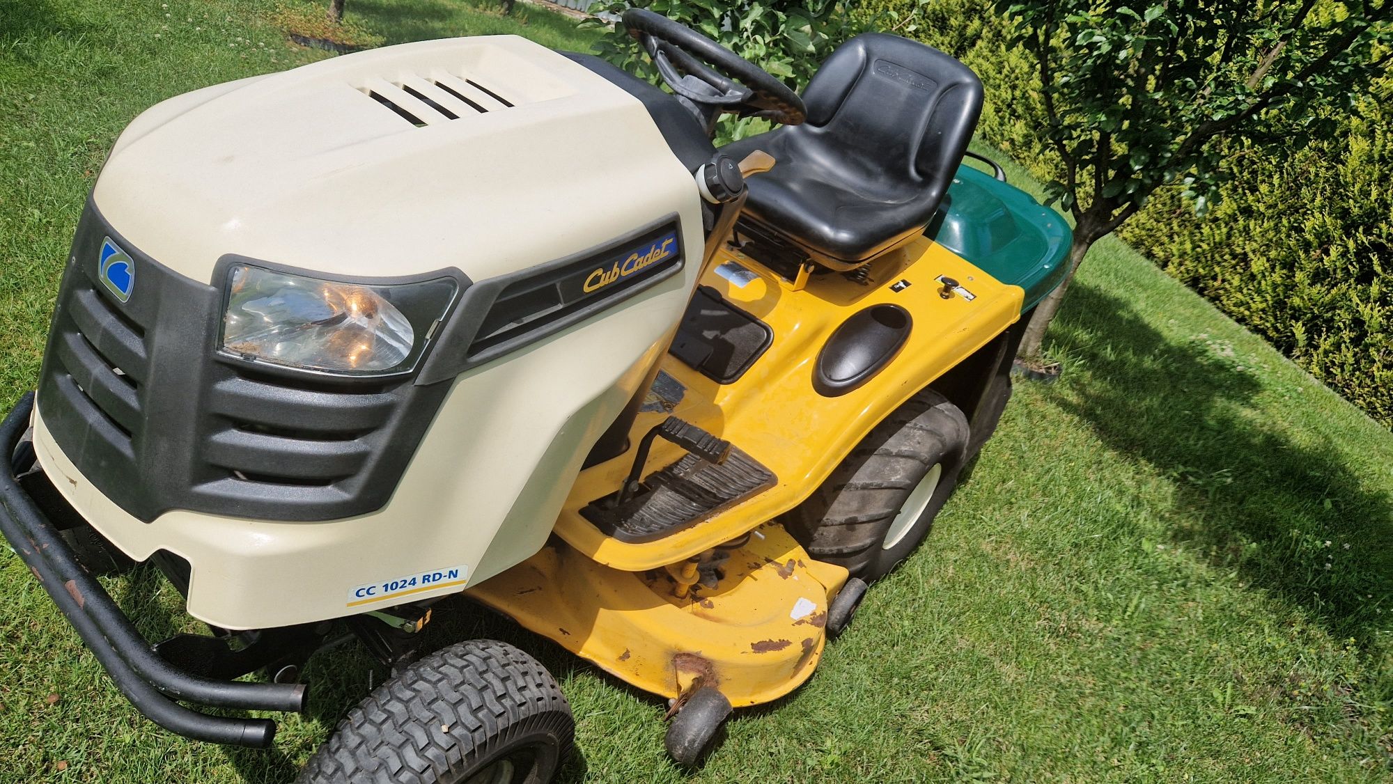 Traktorek kosiarka mtd cub cadet cc1024 kawasaki