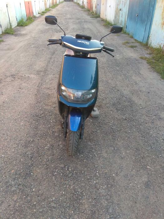 Електроскутер 100 км Maxster lumina 66 ампер часов 100км проезжает