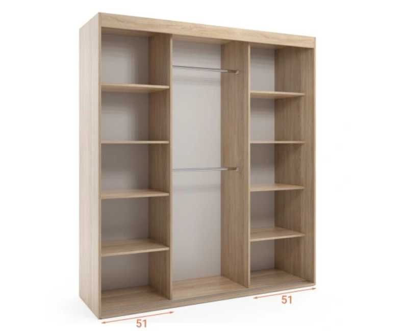 szafa MOLI PREMIUM 180 cm, różne kolory! szybka dostawa!