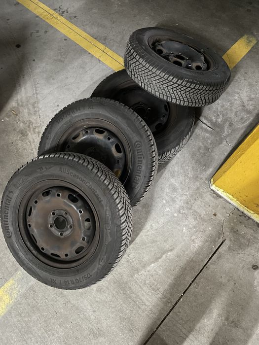 4x Jantes em ferro 5x100