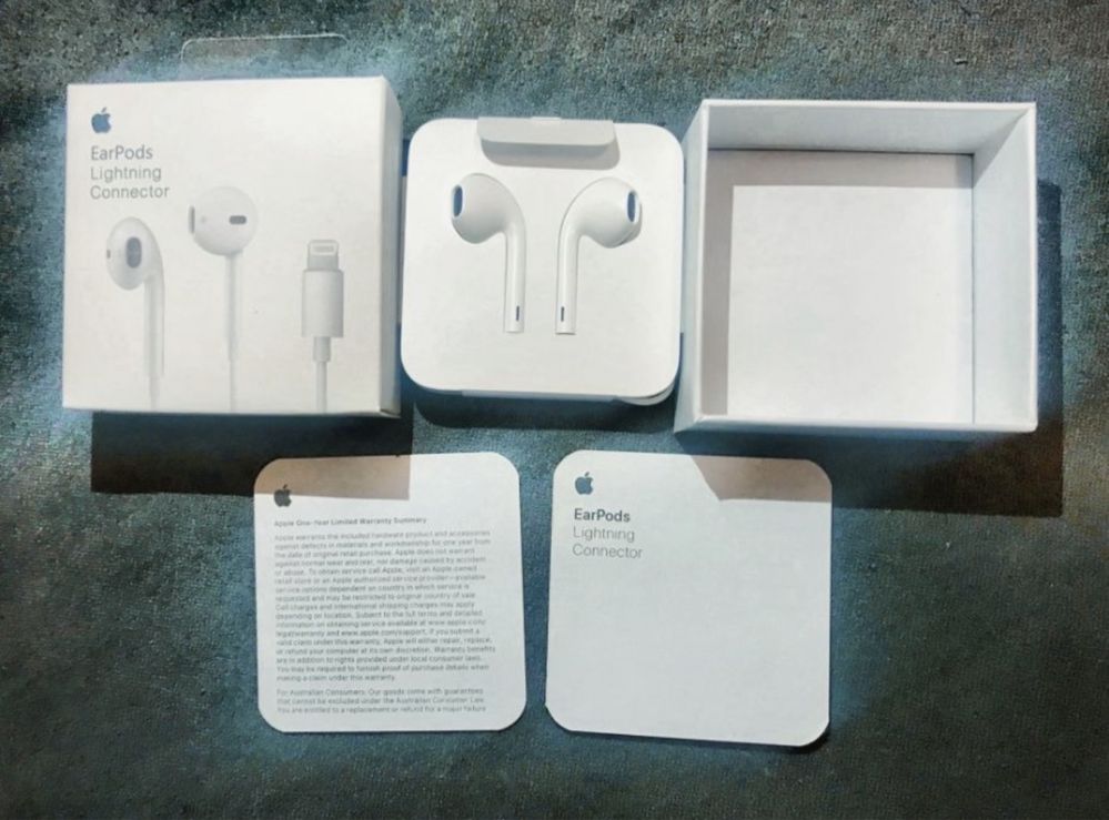 Earpods lightning наушники