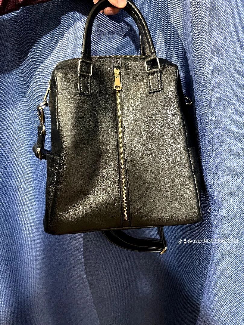 Женская сумка-рюкзак из натуральный кожи