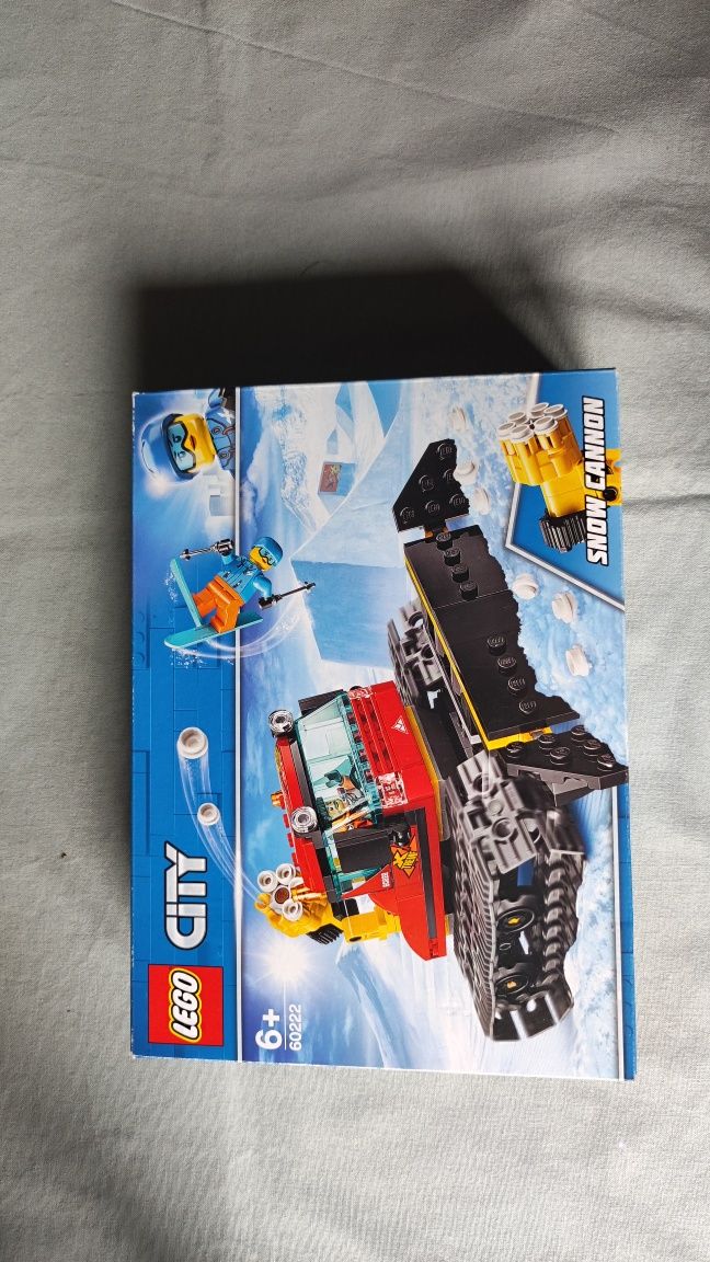 LEGO City 60222 pług gąsienicowy