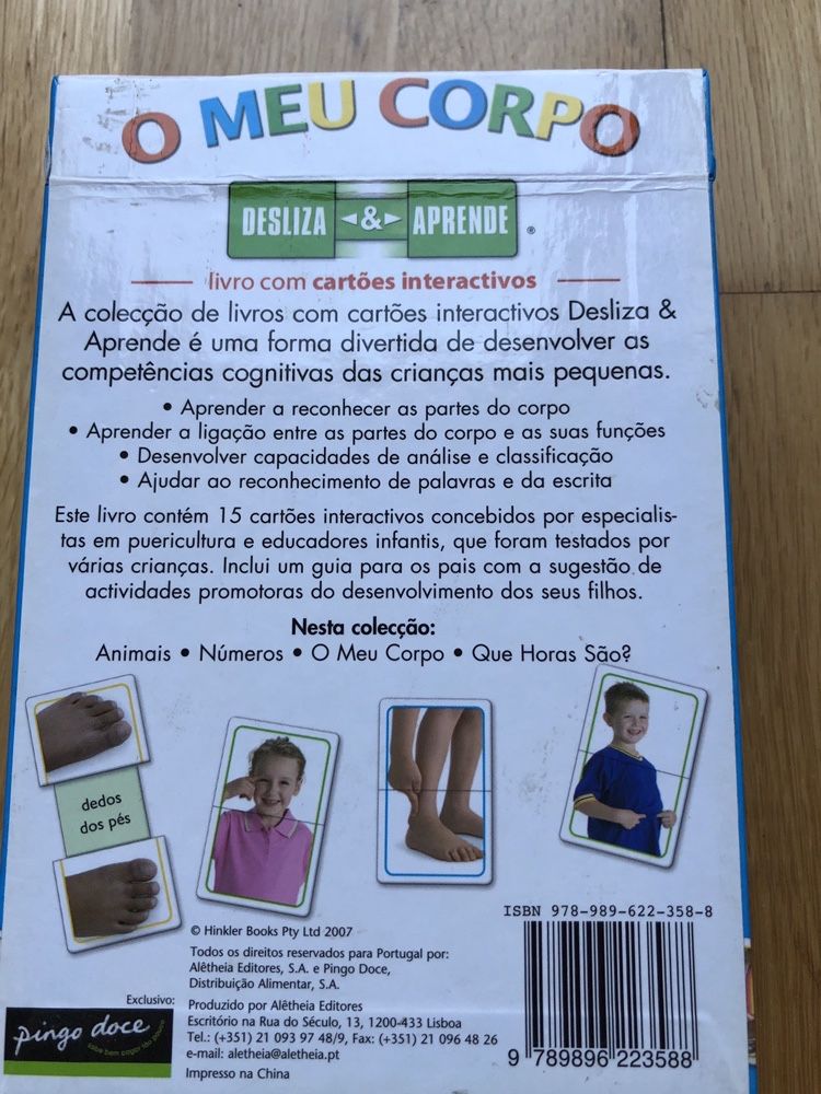 O meu corpo, desliza e aprende