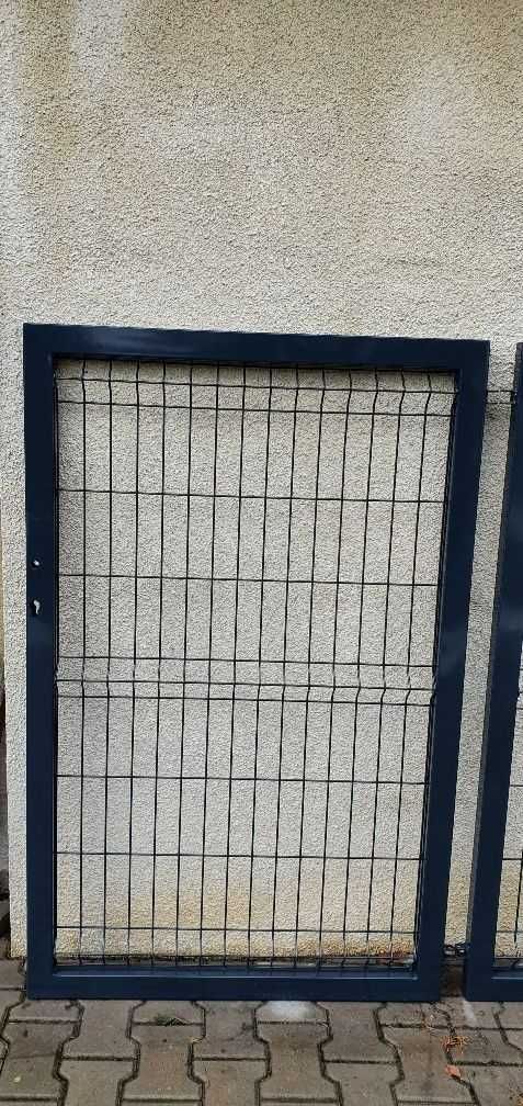 Brama panelowa przesuwna szer 5 m wys. 1,5 m antracyt