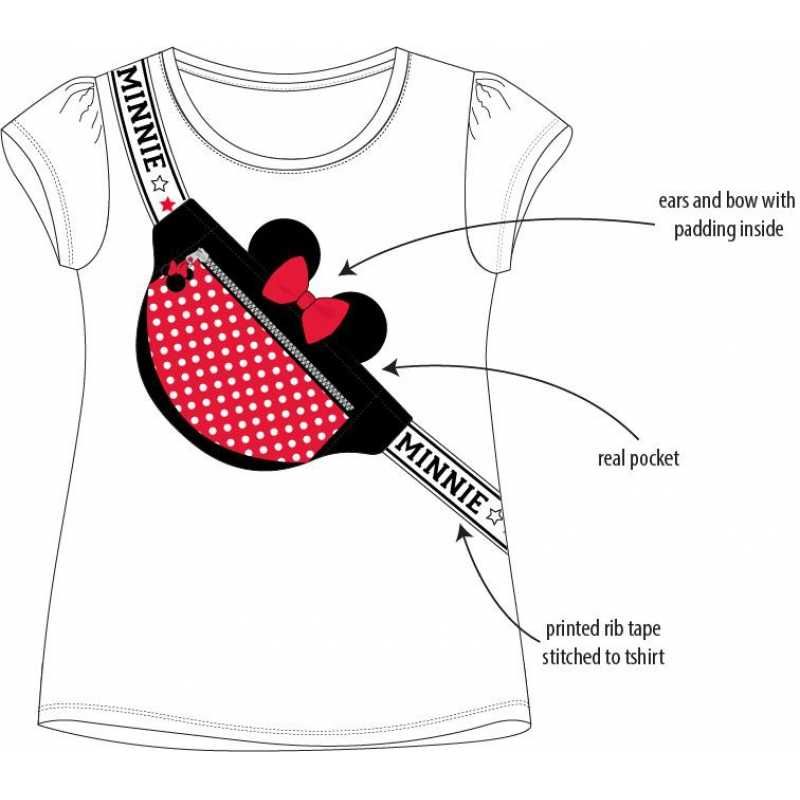 Koszulka Minnie Myszka Disney rozmiar 146cm