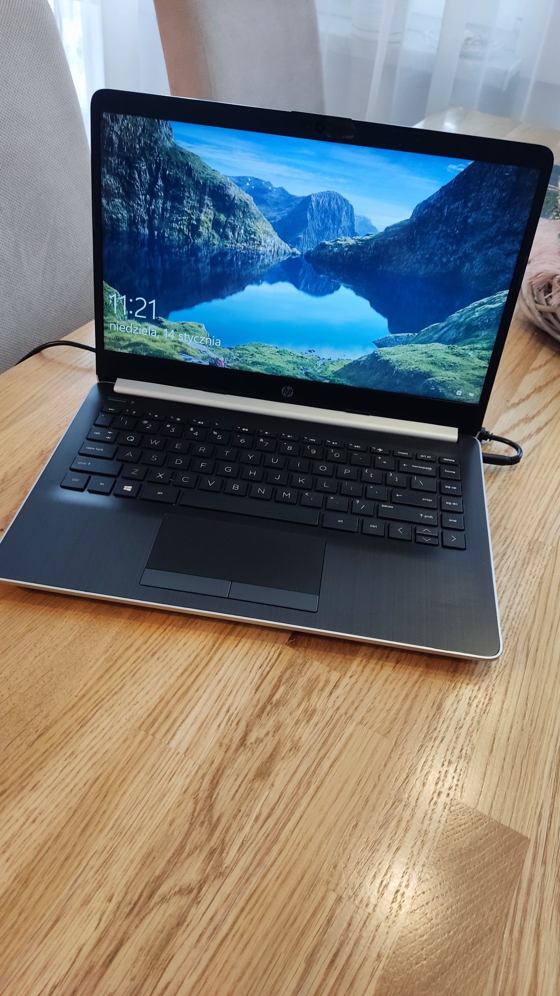 Laptop HP Notebook 7GZ76UA wiFi, matryca 14 cali, kamera, windows 10