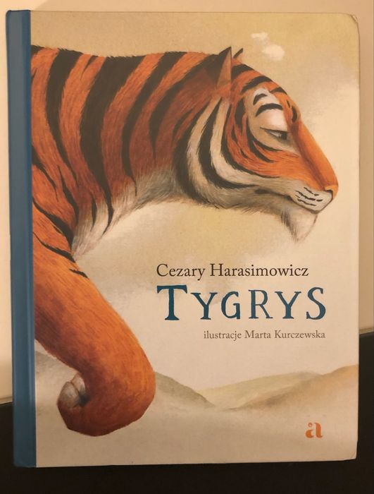 Tygrys Cezary Harasimowicz książka dla dzieci