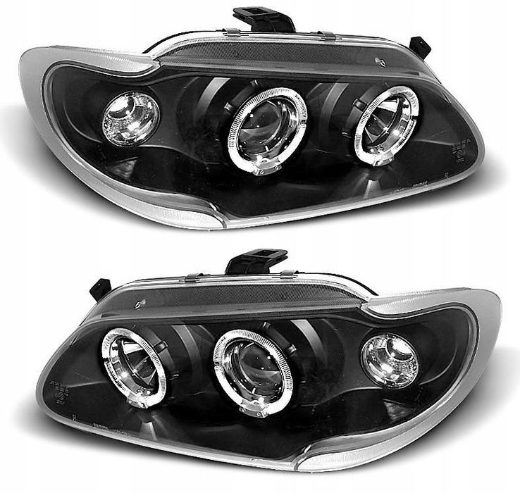 Reflektory Lampy kpl Ringi LED Angel Eyes Tuning Renault Megane I 1 Scenic