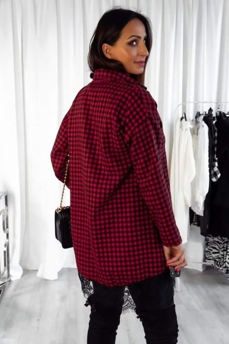 Sale%%Koszula/Tunika krata  one size