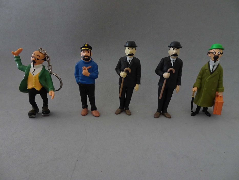 Figuras diversas em PVC coleção Tintin
