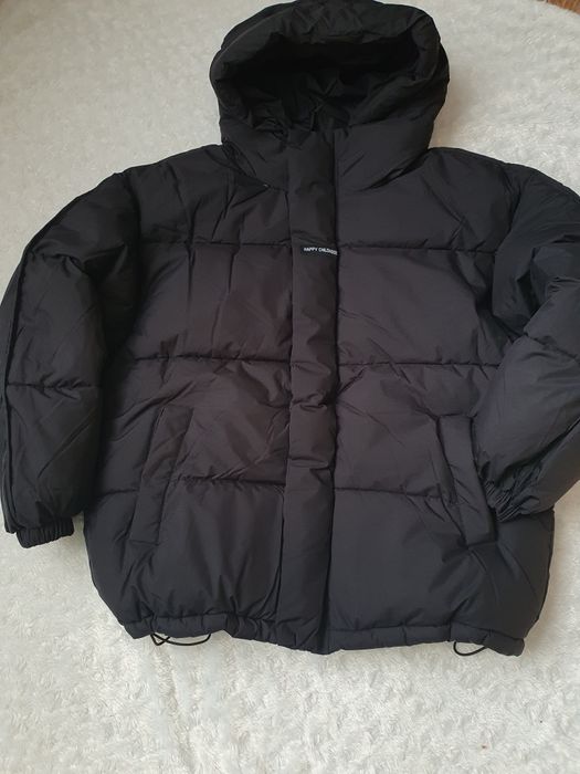 Стильний зимовий пуховик куртка пуфер