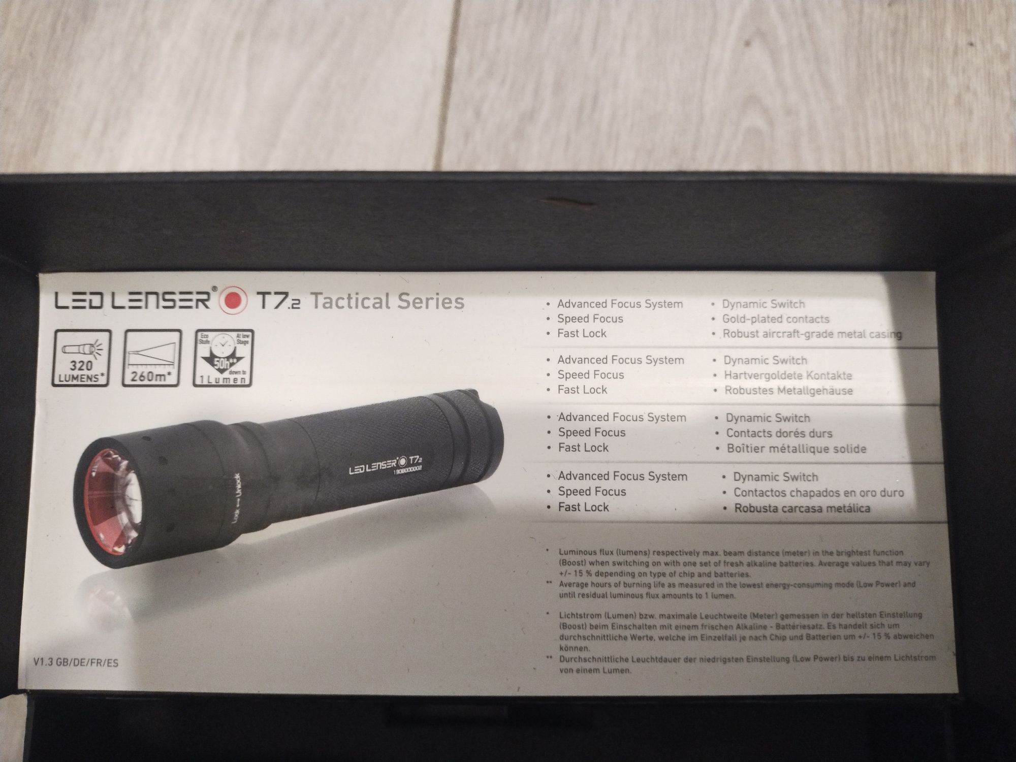 Фонарь тактический Led Lenser T7.2