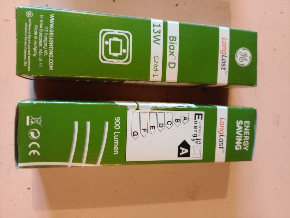 Conjunto de 2 lâmpadas