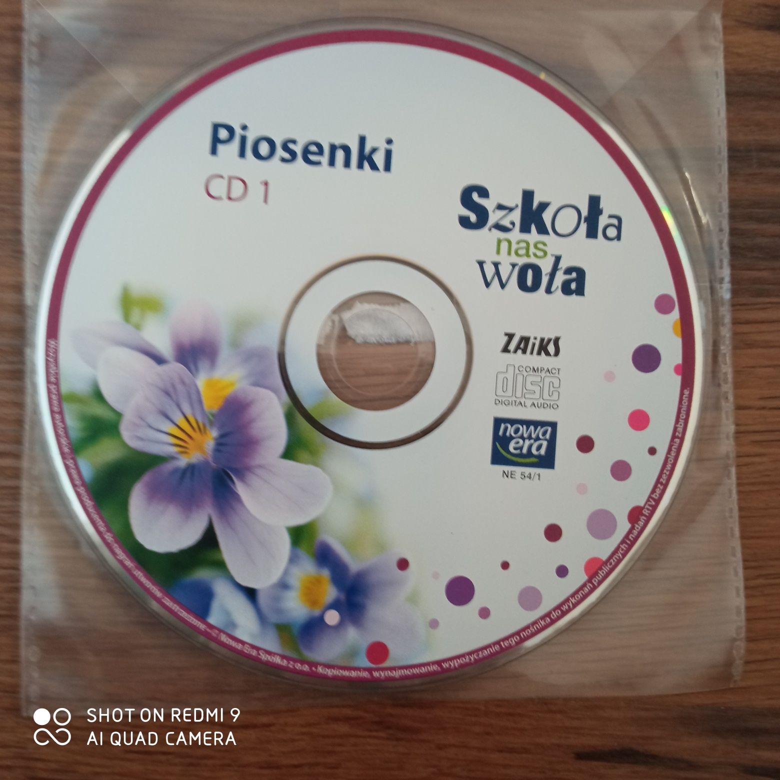 Płyta CD z muzyką dla dzieci