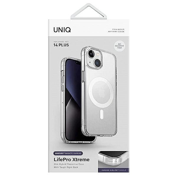 Etui Uniq LifePro Xtreme Magclick Charging na iPhone 14 Plus - przezro