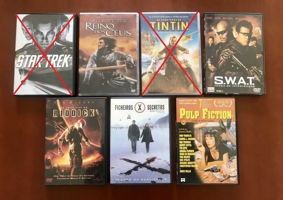 DVD Filmes Variados Ficção Cientifica Ação