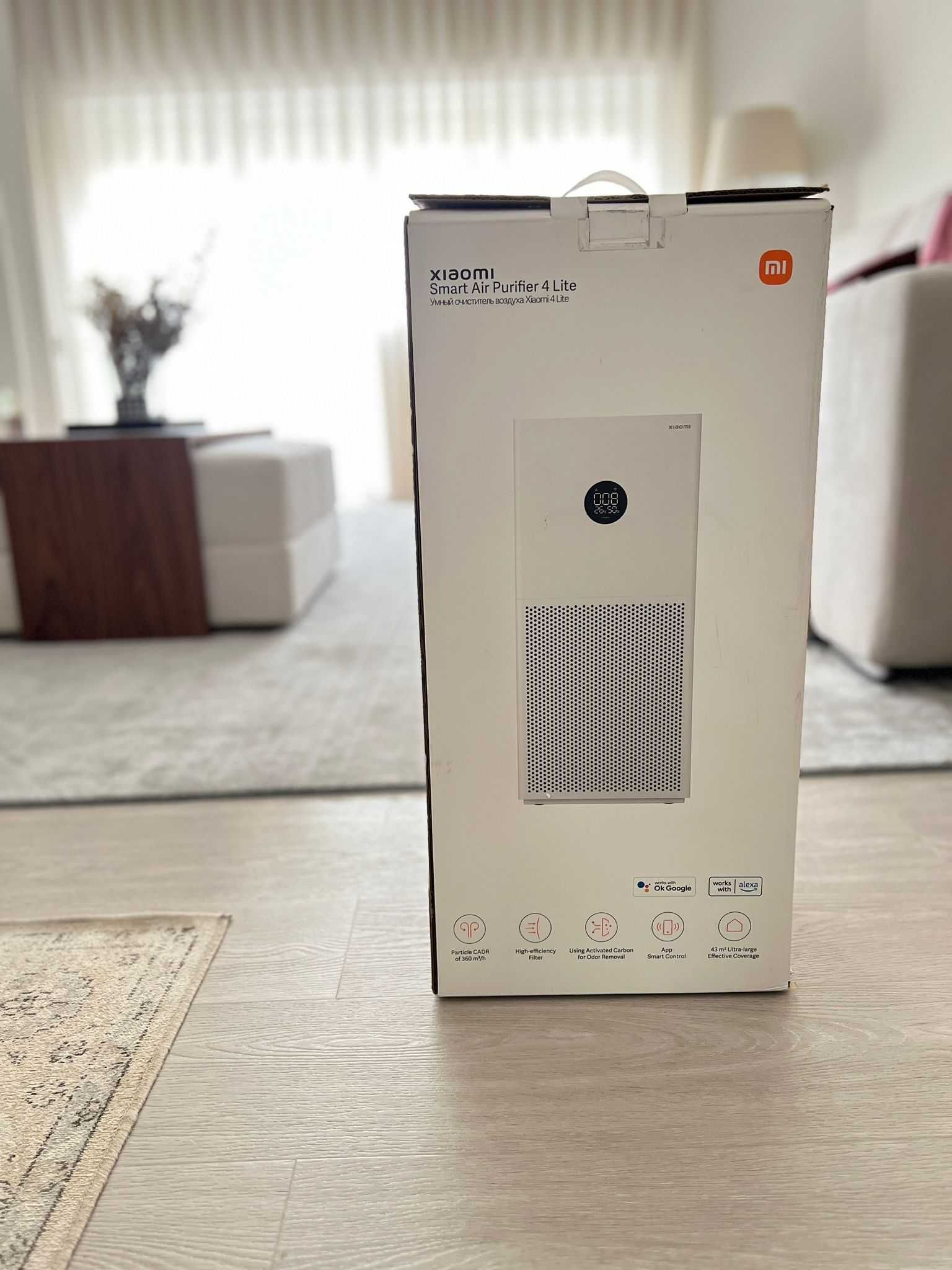 Purificador de ar XIAOMI Smart Air Purifier 4 Lite Novo