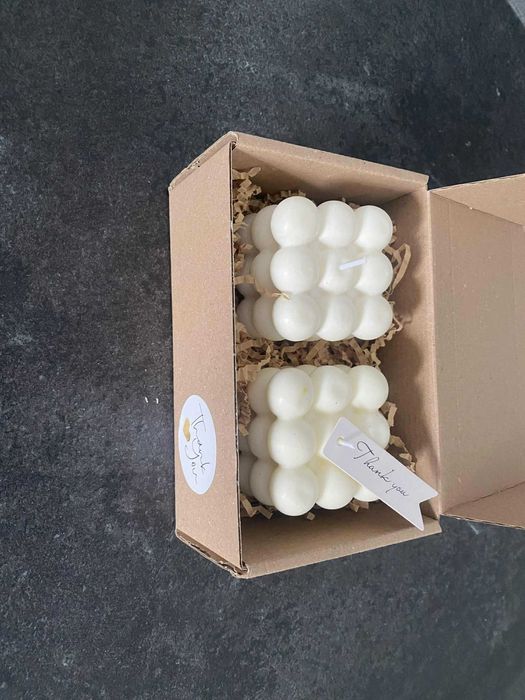 Piękne zestawy z świec sojowych