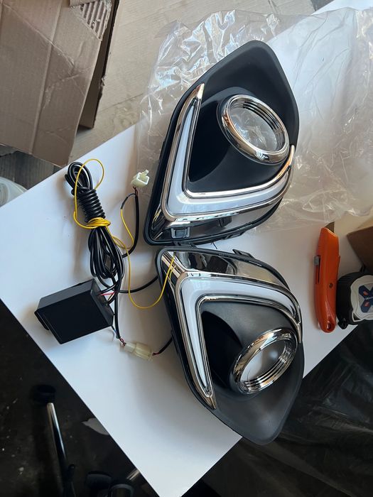 Mitsubishi ASX lift LED ledy światła do jazdy dziennej   halogen