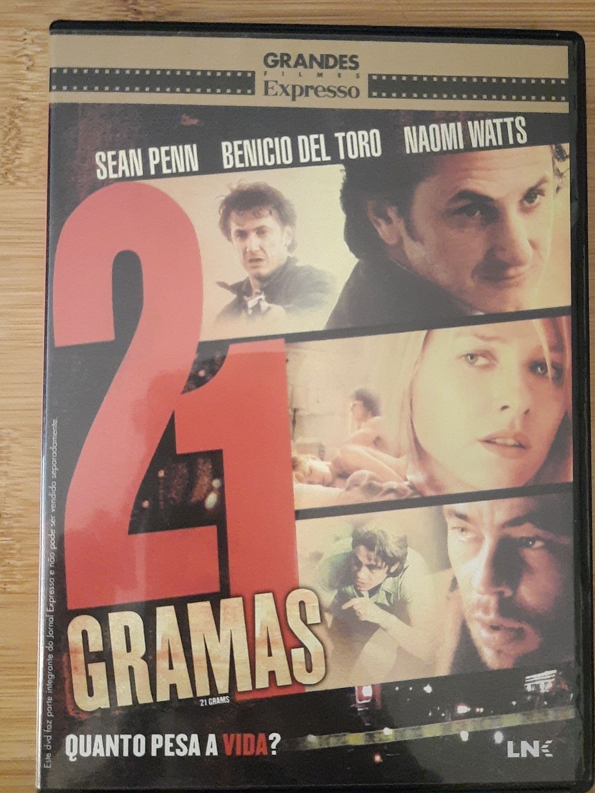 21 Gramas DVD Novo Original
