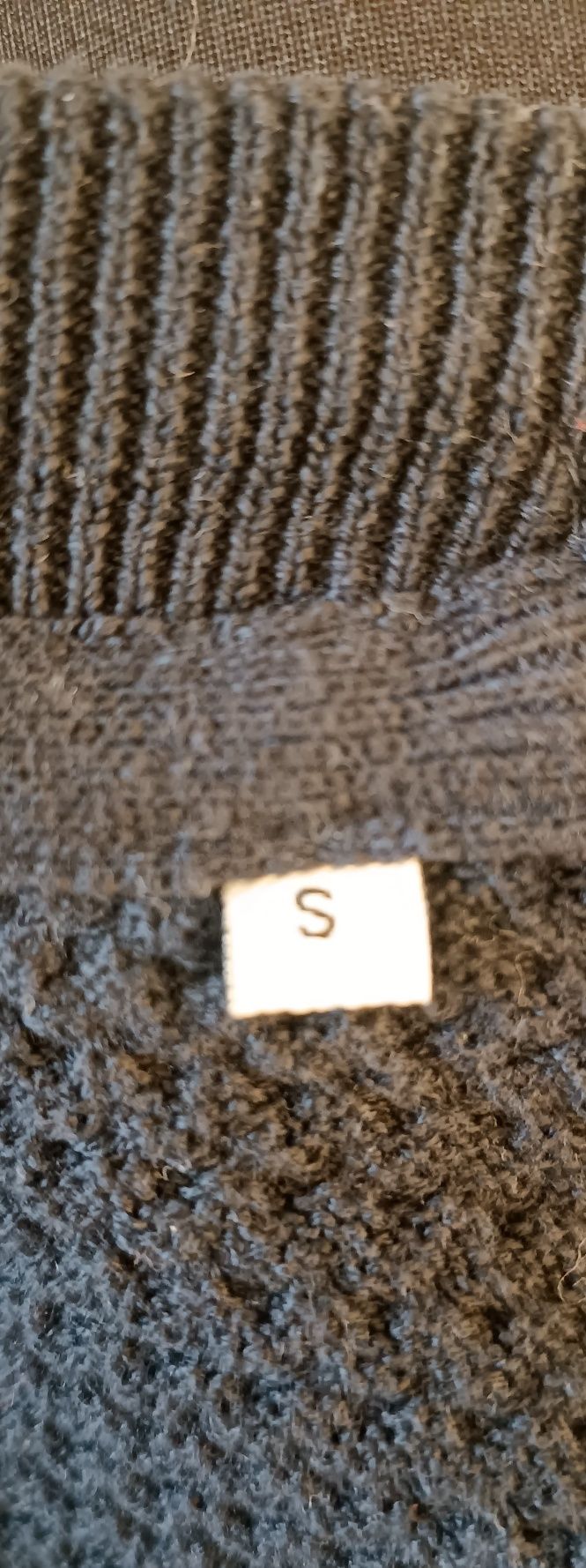 S ! Solid kardigan sweter zapinany na zamek SHAD granatowy