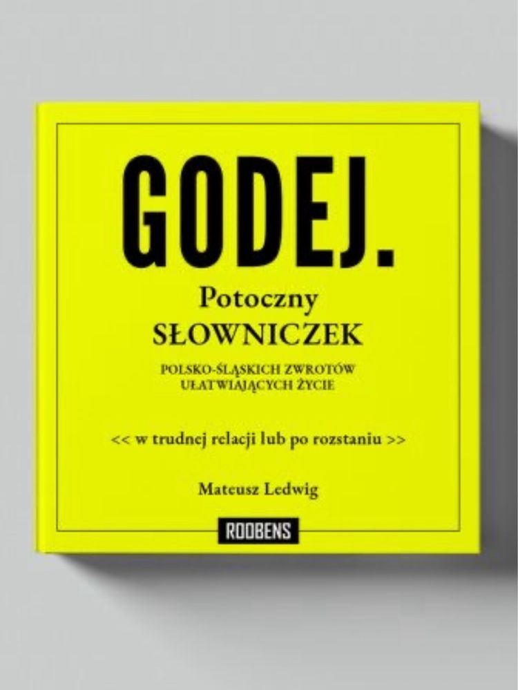 Książka Godej Mateusz Ledwiga z autografem podpisem