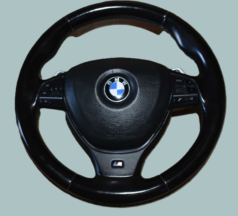 Volante Bmw pack M aquecido  F10/F11/F07 com patilhas