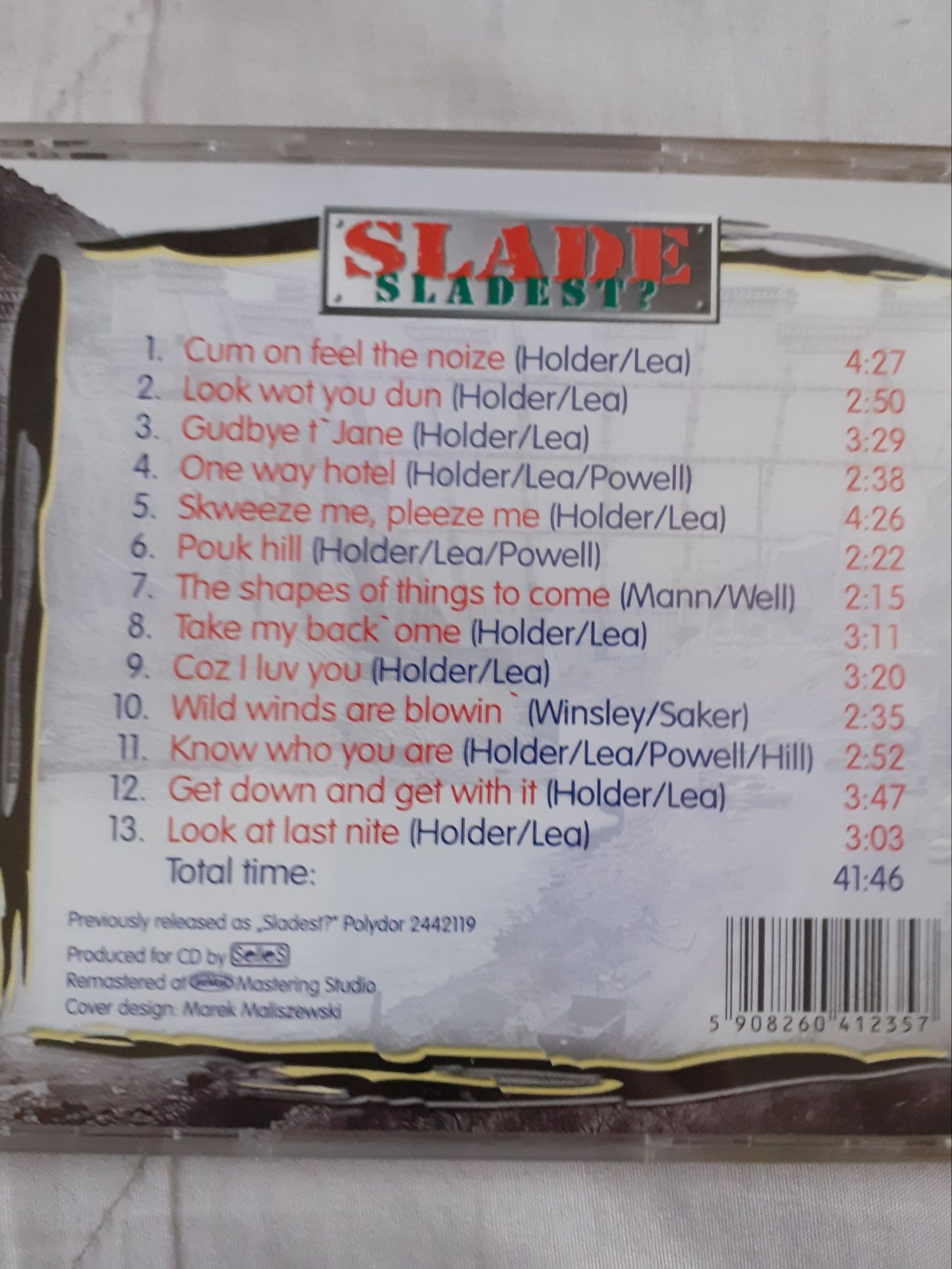 SLADE Sladest? CD