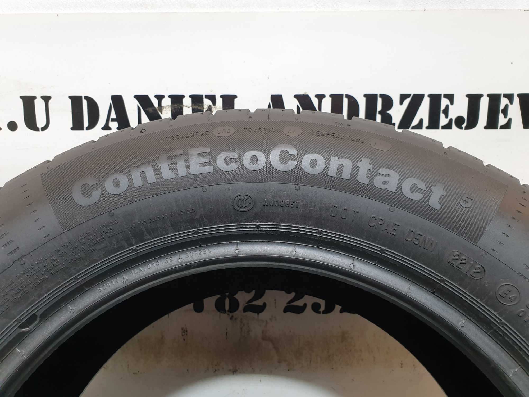 Continental ContiEcoContact 5 195/65/15 Nowe (961)