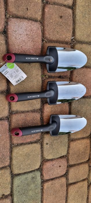 Łopatki trzy sztuki Gerlach firmowe porządne nowe