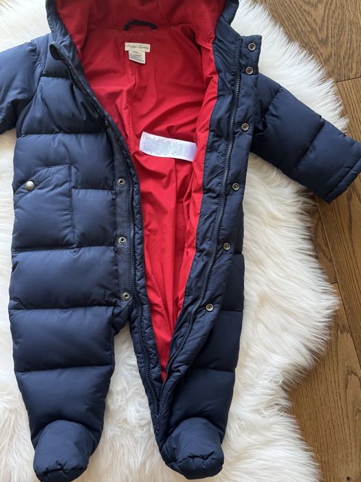 Пуховий зимовий комбінезон Ralph Lauren 9м