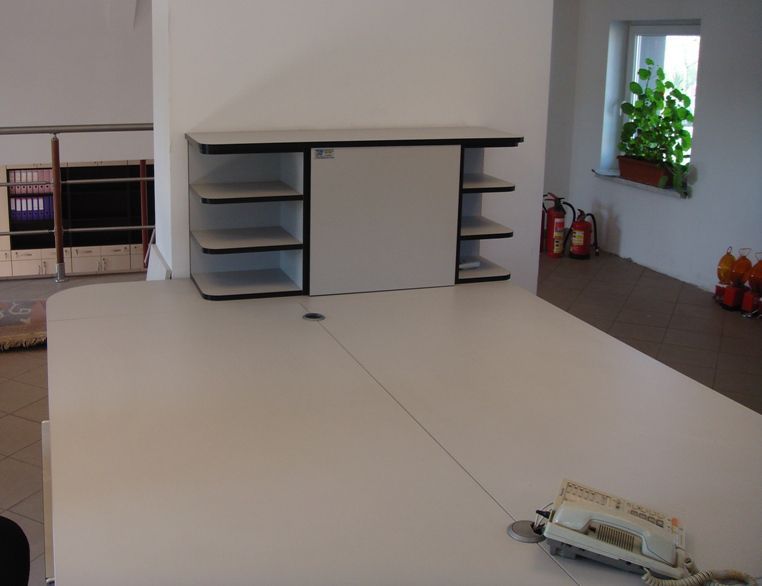 Zestaw Biurek 480 x 160 cm, do Biura, na projekty, dla Handlowców