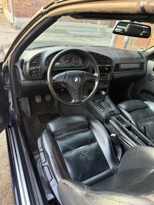BMW e36 cabrio M pakiet z Vinu Sportsize Klima Skóra