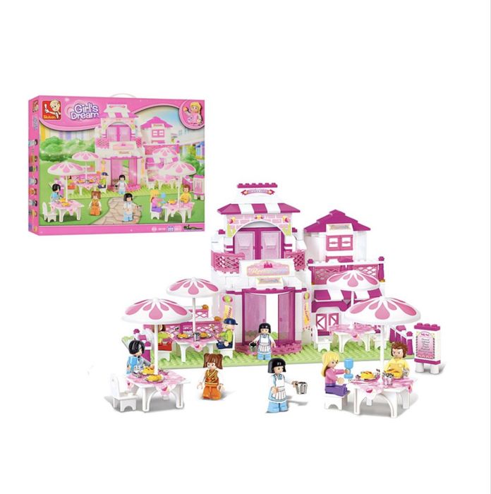 Конструктор Sluban «Кафе» (306 деталей, 8 фігурок)