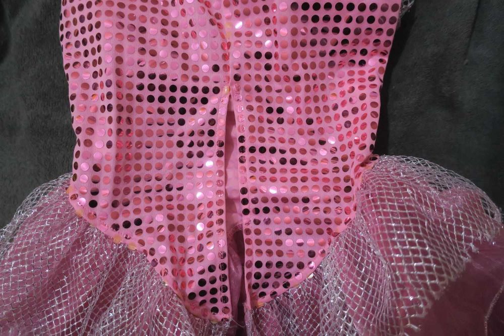 Strój karnawałowy syrenka Arielka r 104, 3-4 lata sukienka syrenka