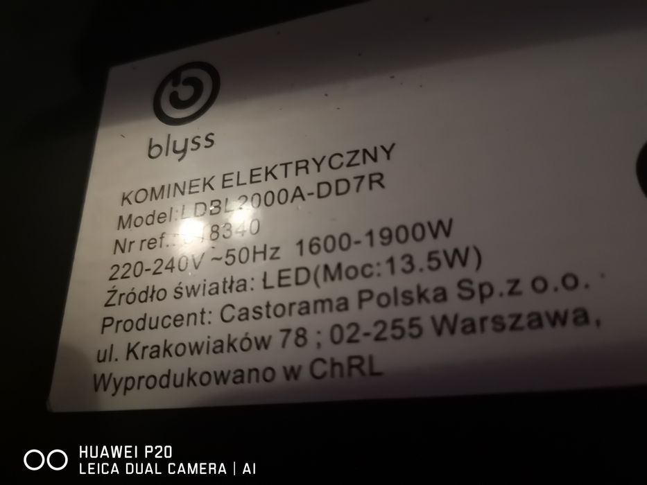 Kominek elektryczny