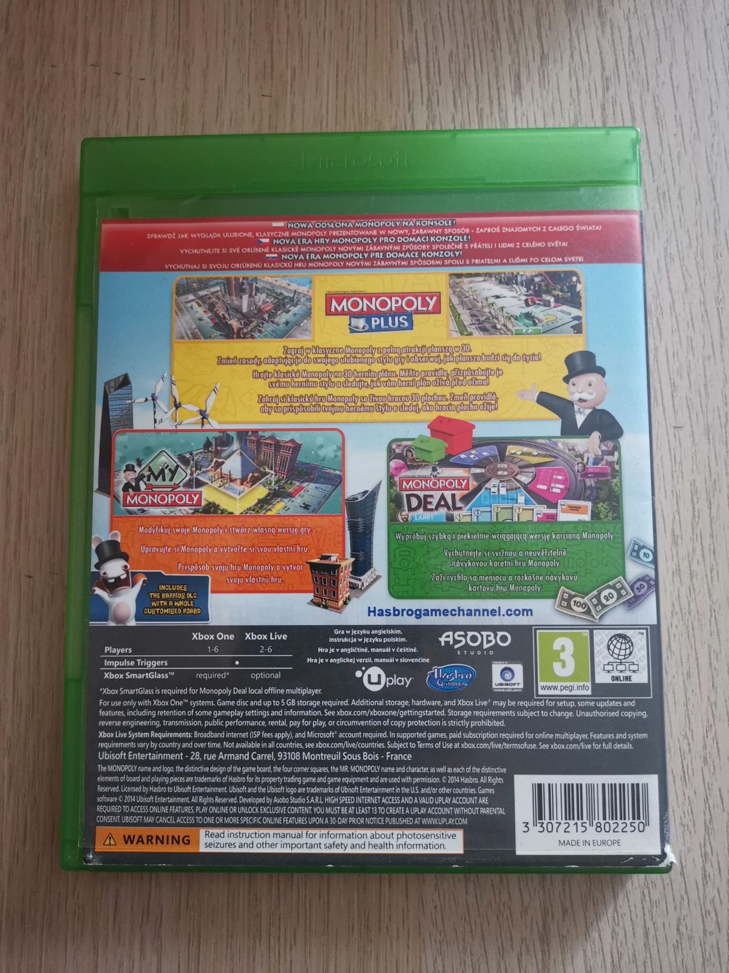 Monopoly Family Fun Pack Xbox One S X Series