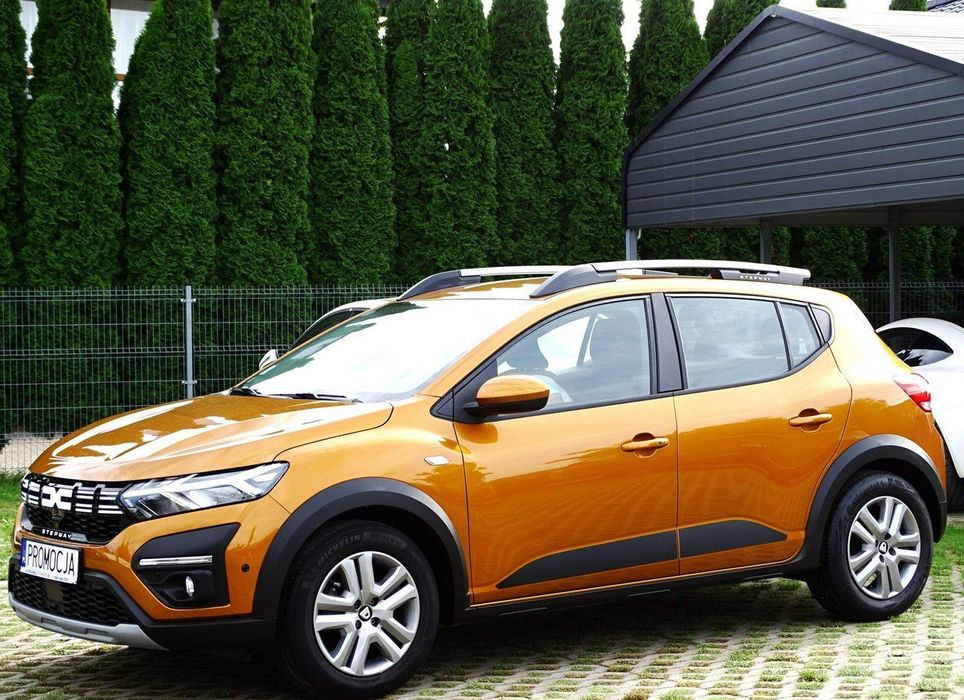 Dacia Sandero Stepway oryg.LPG/GAZ 1,0'turbo100KM Premium PełneWypos! 1wł ASO Garaz BDBstan!