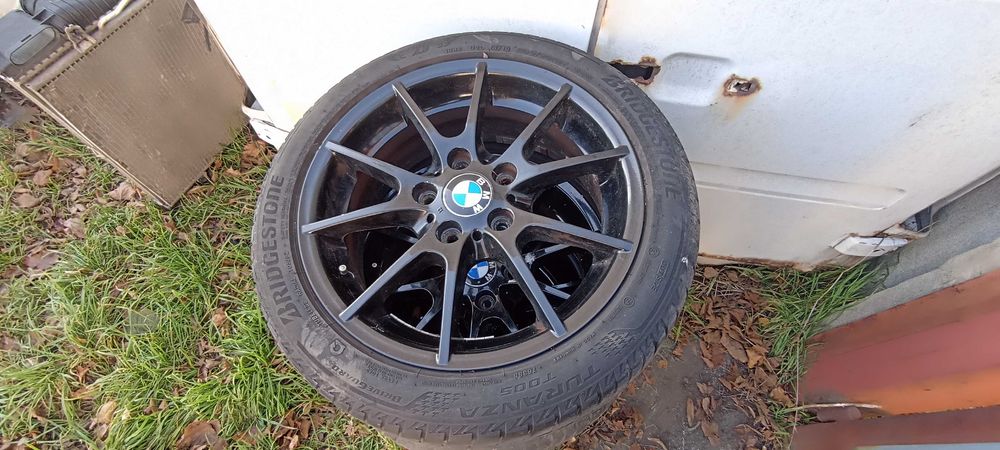 felga koła alufelgi felgi bmw e81 5x120 borbet opona 225/45 r17 lato